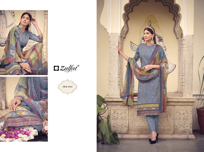 Tamanna Vol 3 By Zulfat Cotton Dress Material Catalog